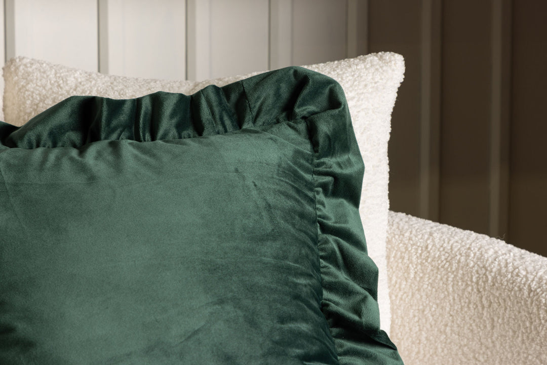 Venture Home Hailey Cushion Cover Poly Velvet - Green 50x50