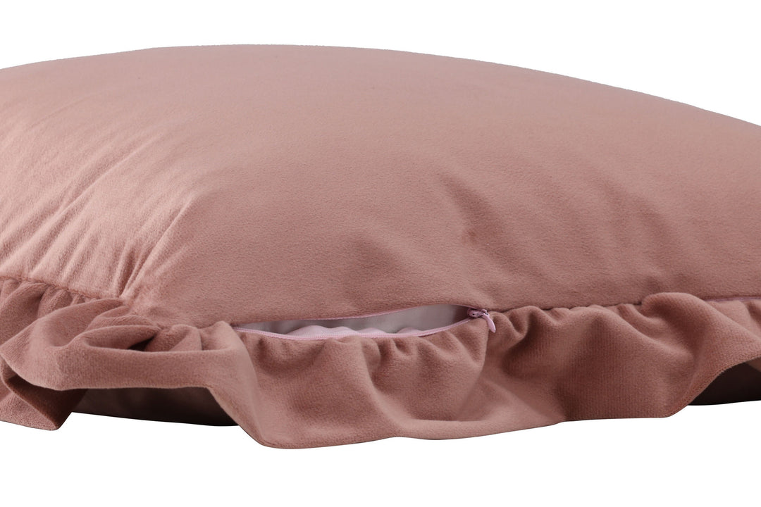 Venture Home Hailey Cushion Cover Poly Velvet - Pink 50x50