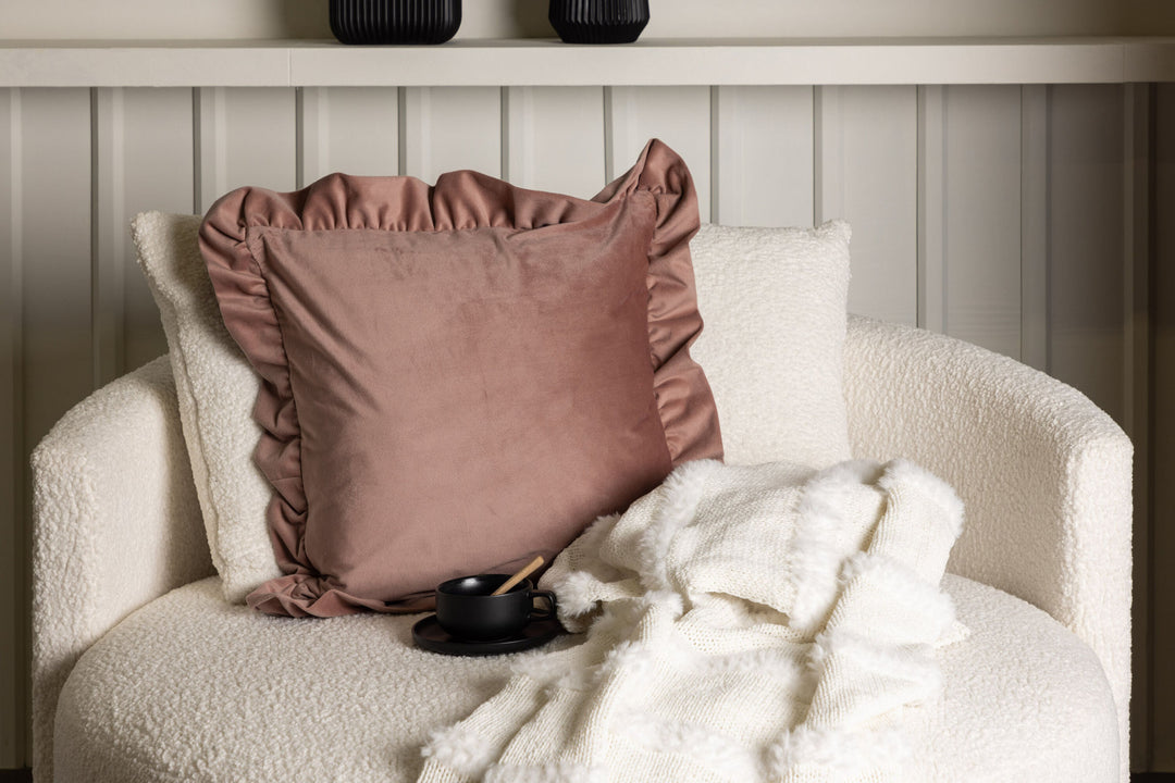 Venture Home Hailey Cushion Cover Poly Velvet - Pink 50x50