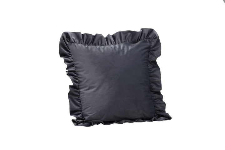 Venture Home Hailey Cushion Cover Poly Velvet - Grey 50x50