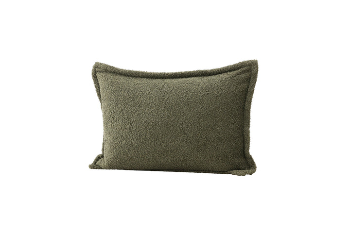 Venture Home Tuva Cushion Cover Teddy fur - Dark Green 40x60