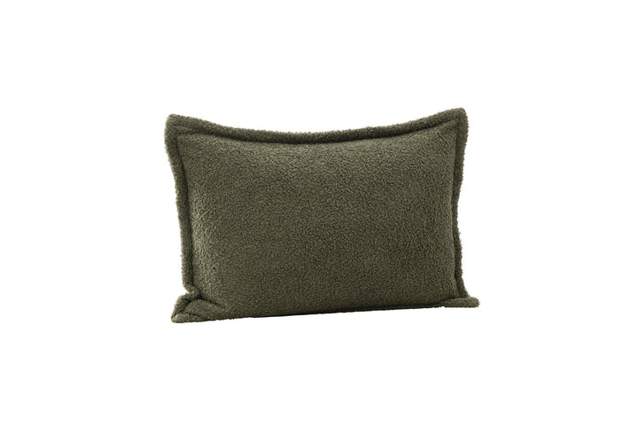 Venture Home Tuva Cushion Cover Teddy fur - Dark Green 40x60