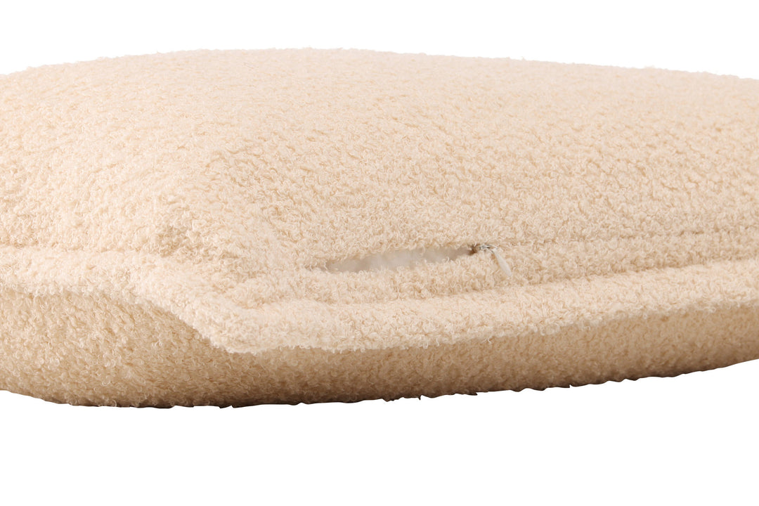 Venture Home Tuva Cushion Cover Teddy fur - White 40x60