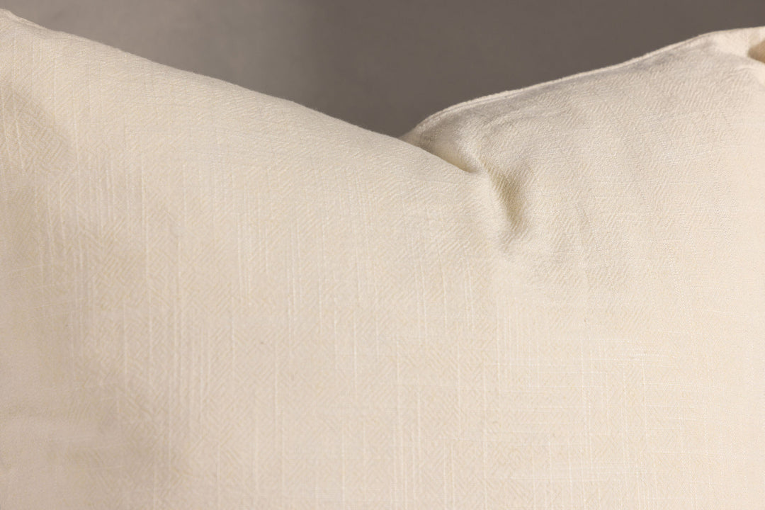 Venture Home Nora Cushion Cover Linen Viscouse - White 60x60