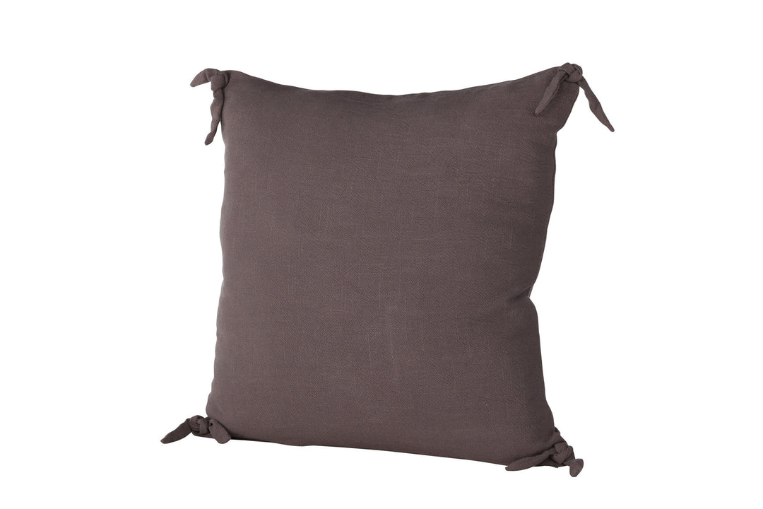 Venture Home Nora Cushion Cover Linen Viscouse - Dark Grey 60x60