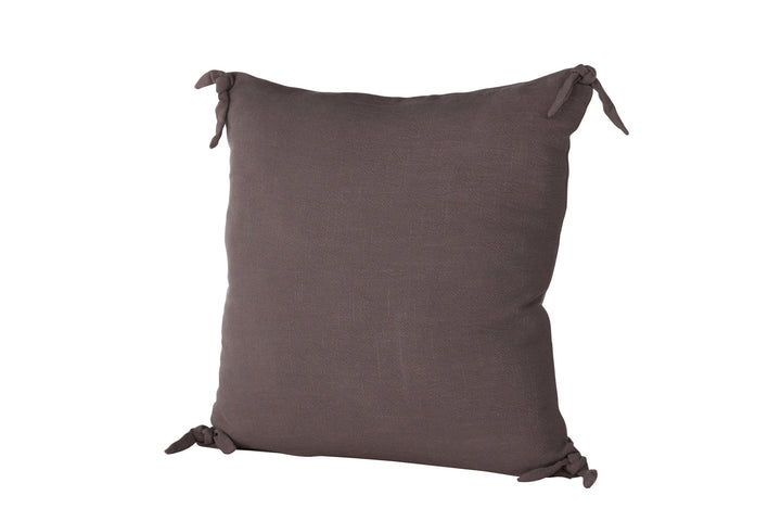 Venture Home Nora Cushion Cover Linen Viscouse - Dark Grey 60x60