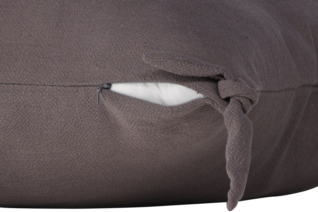 Venture Home Nora Cushion Cover Linen Viscouse - Dark Grey 60x60