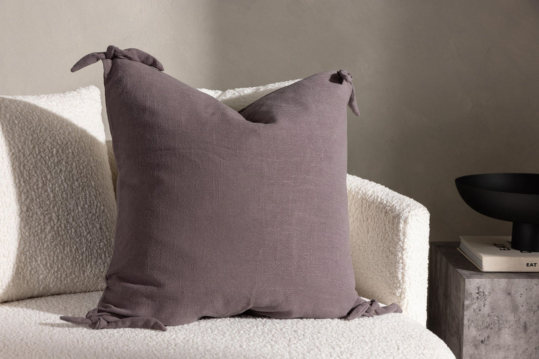 Venture Home Nora Cushion Cover Linen Viscouse - Dark Grey 60x60