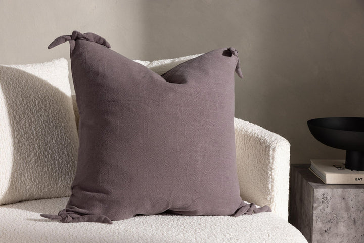 Venture Home Nora Cushion Cover Linen Viscouse - Dark Grey 60x60