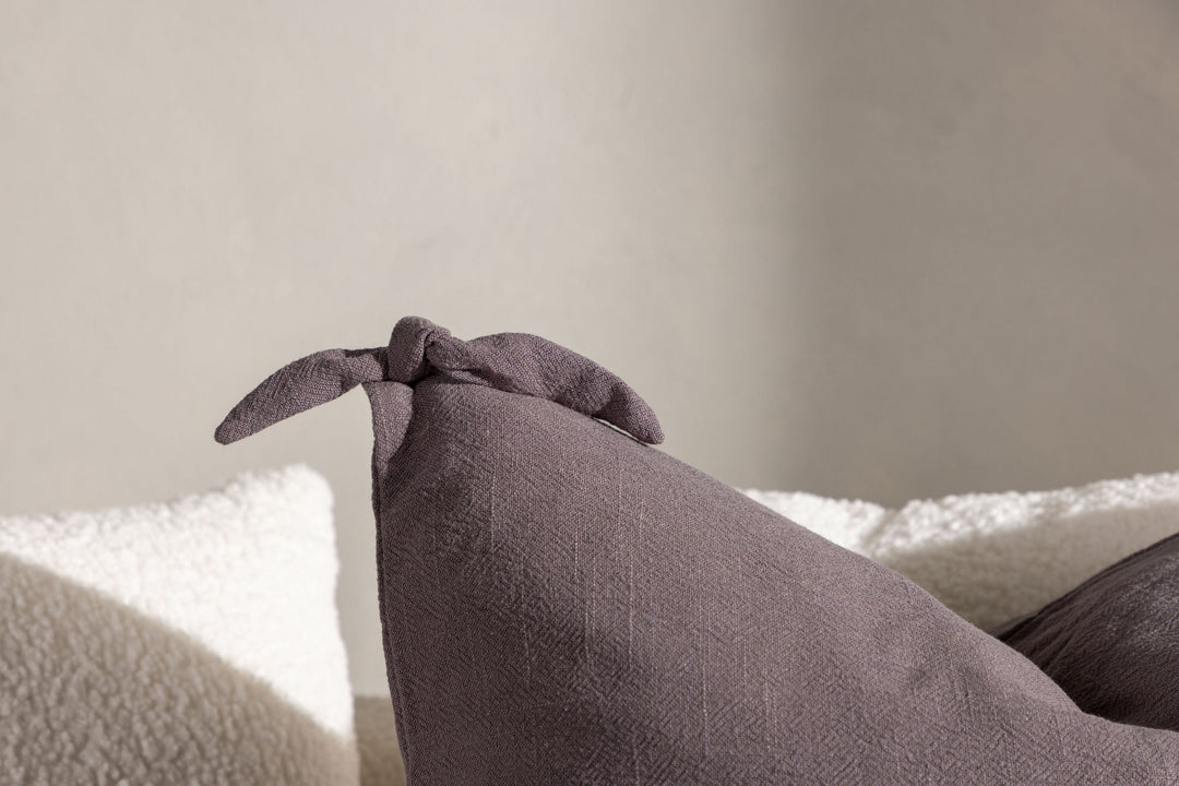 Venture Home Nora Cushion Cover Linen Viscouse - Dark Grey 60x60