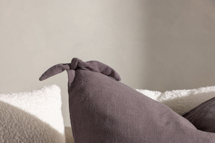 Venture Home Nora Cushion Cover Linen Viscouse - Dark Grey 60x60