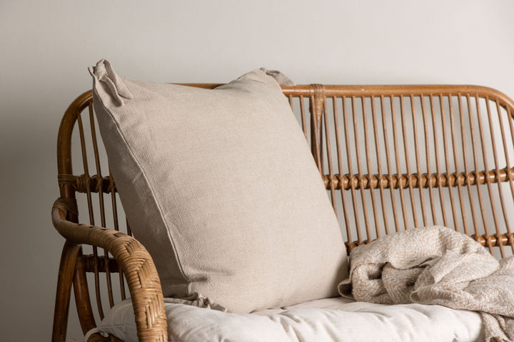 Venture Home Nora Cushion Cover Linen Viscouse - Beige 60x60
