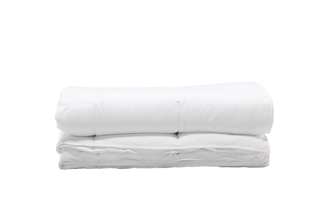 Venture Home Selma Duvet feels like down polyester fiber 150gsm plus 250gsm - White / 200x150