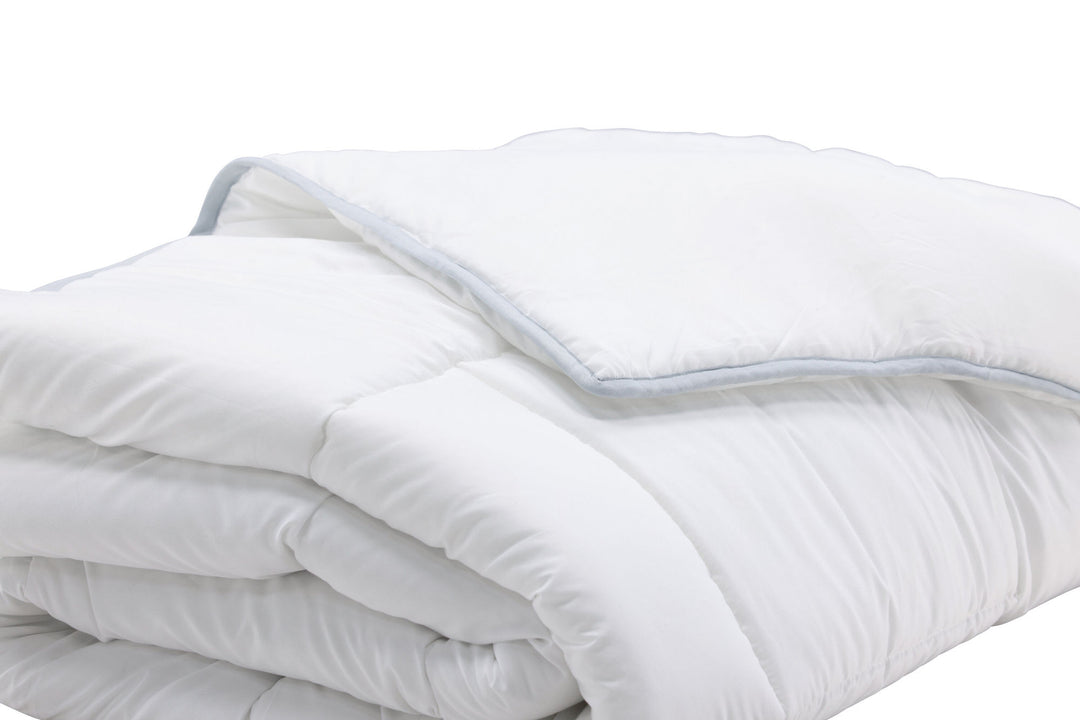 Venture Home Alice Duvet 90gsm Microfiber Fabric - White / 200x150