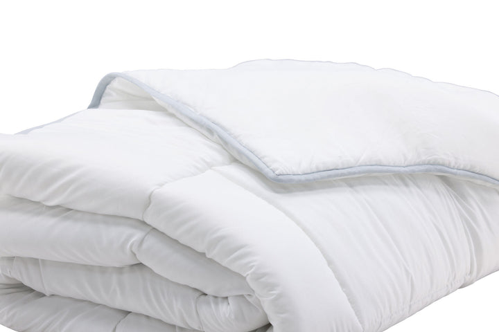 Venture Home Alice Duvet 90gsm Microfiber Fabric - White / 200x150