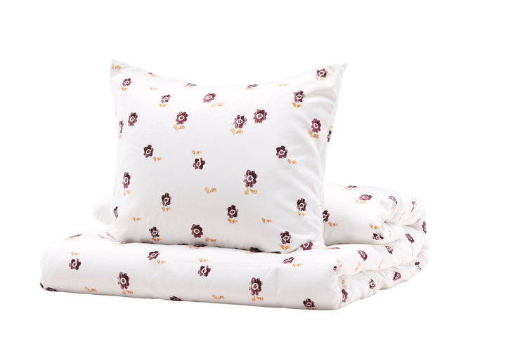 Venture Home Oline Bedset - White/Purple 200x150+50x60cm