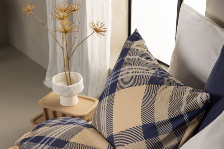Venture Home Aurora Bedset - White/Beige 200x150+50x60cm