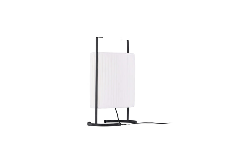 Venture Home Rennes - Small Floor Lamp - Black / White fabric