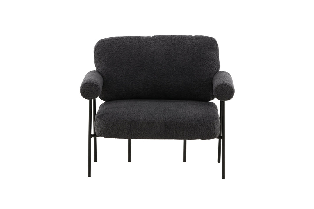 Vind Tillberga x Josefin Lustig - Arm Chair - Dark Grey Boucle