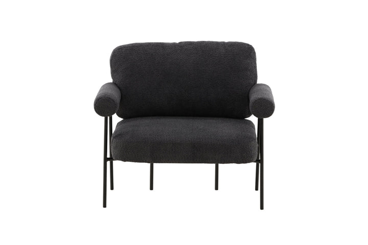 Vind Tillberga x Josefin Lustig - Arm Chair - Dark Grey Boucle