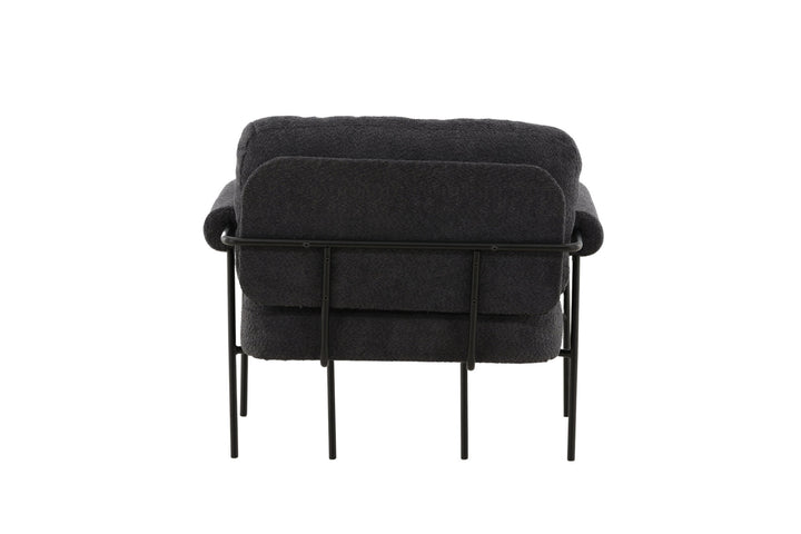 Vind Tillberga x Josefin Lustig - Arm Chair - Dark Grey Boucle