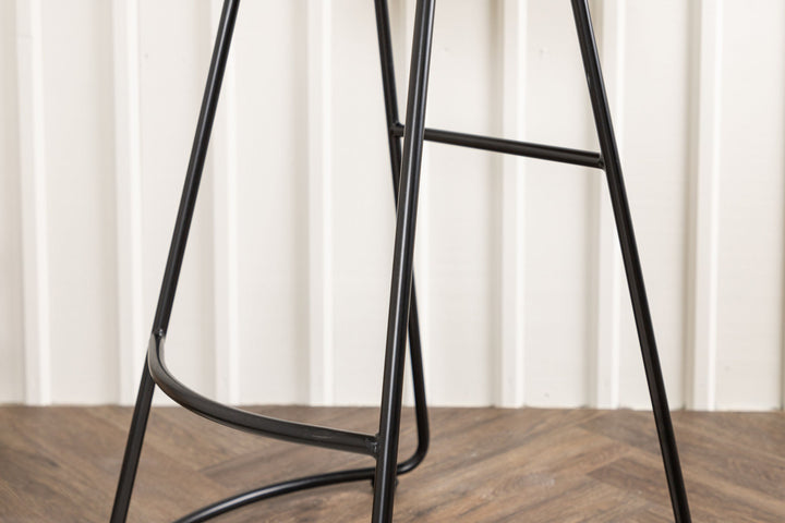 Venture Home Ozark Bar Chair 2-pack - Zinklook / Dark Walnut Wood