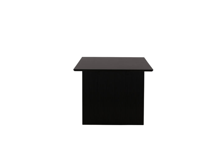 Venture Home Vail Dining Table - Black / Smoked Black MDF
