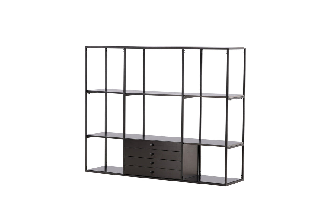 Venture Home Amaraillo Storage - Black / Metal / MDF