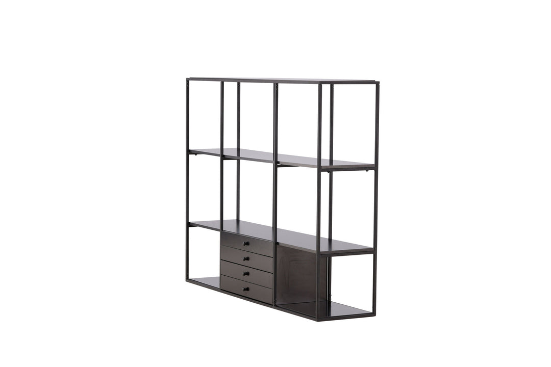 Venture Home Amaraillo Storage - Black / Metal / MDF