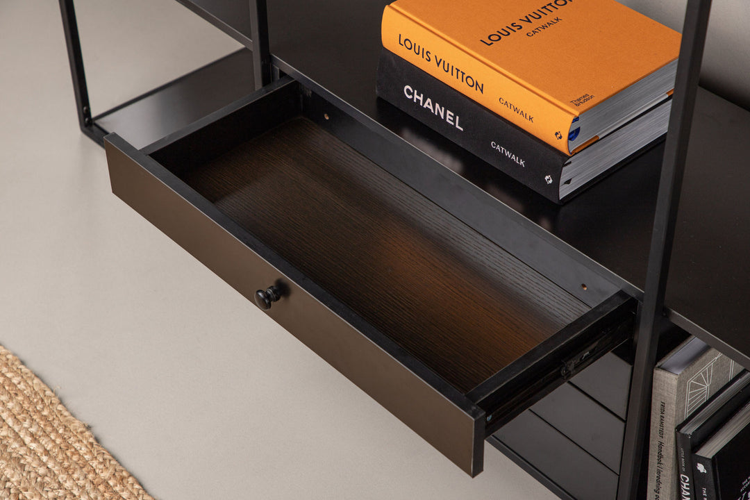 Venture Home Amaraillo Storage - Black / Metal / MDF