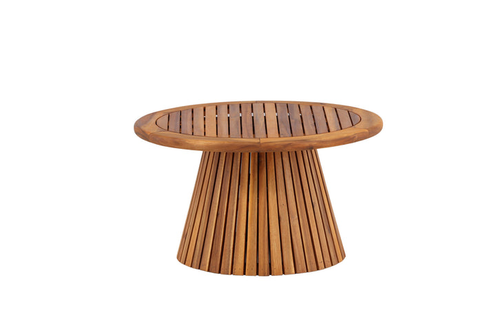 Venture Home Lumpur Sofa Table Acacia - Teaklook / Round ø70**40