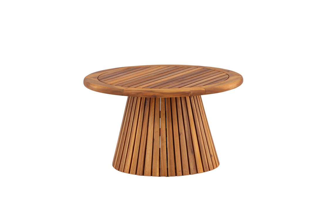 Venture Home Lumpur Sofa Table Acacia - Teaklook / Round ø70**40