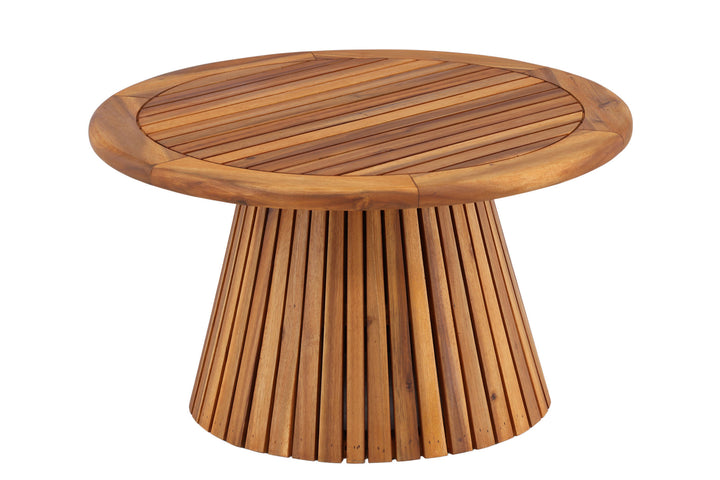 Venture Home Lumpur Sofa Table Acacia - Teaklook / Round ø70**40