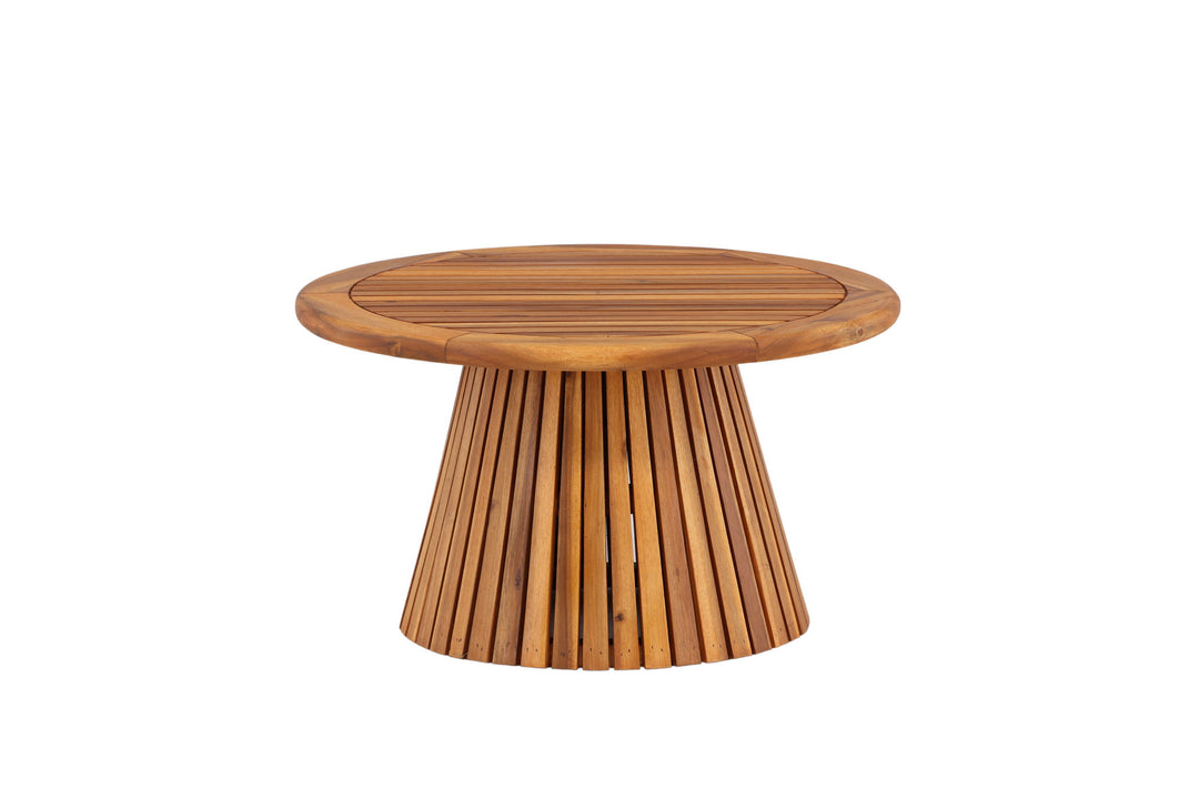 Venture Home Lumpur Sofa Table Acacia - Teaklook / Round ø70**40