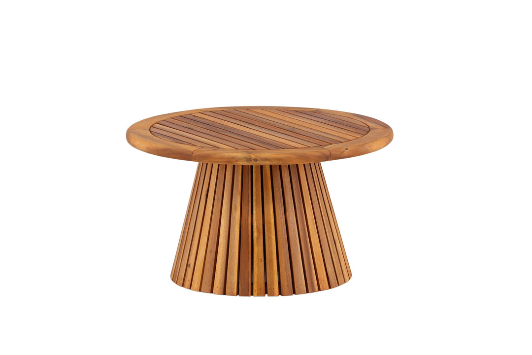 Venture Home Lumpur Sofa Table Acacia - Teaklook / Round ø70**40