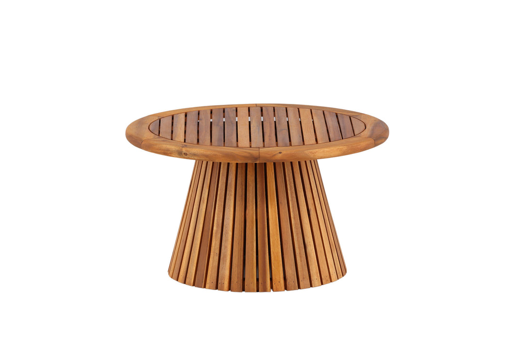Venture Home Lumpur Sofa Table Acacia - Teaklook / Round ø70**40