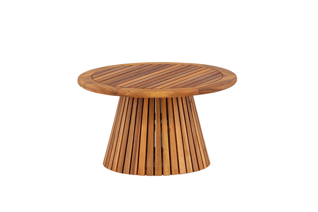 Venture Home Lumpur Sofa Table Acacia - Teaklook / Round ø70**40