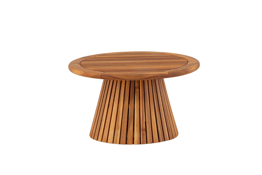 Venture Home Lumpur Sofa Table Acacia - Teaklook / Round ø70**40