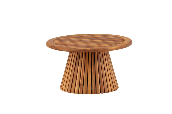 Venture Home Lumpur Sofa Table Acacia - Teaklook / Round ø70**40