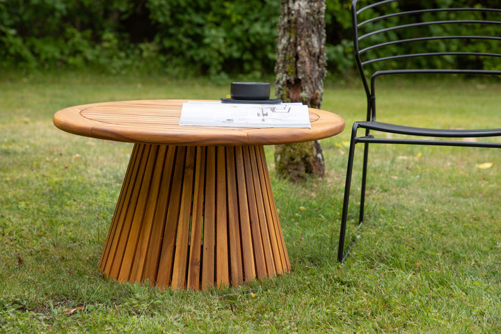 Venture Home Lumpur Sofa Table Acacia - Teaklook / Round ø70**40