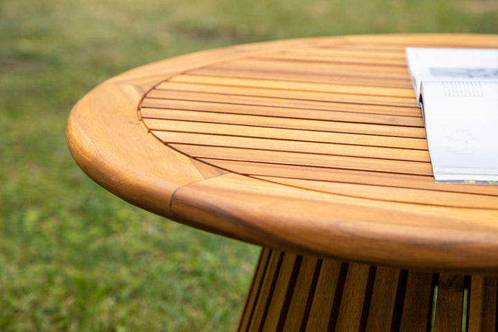 Venture Home Lumpur Sofa Table Acacia - Teaklook / Round ø70**40