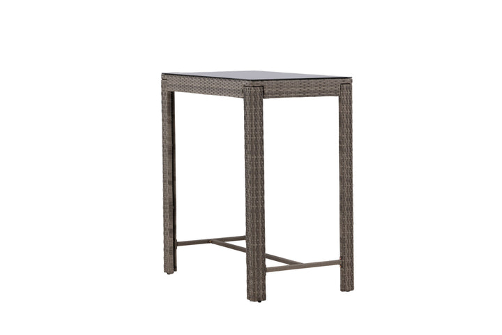 Venture Home Alo Bartable Steel -  Grey Wicker Rectangular 60,5