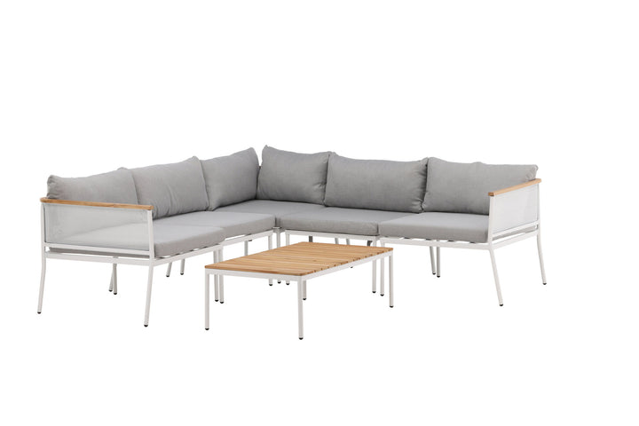 Venture Home Nettan Loungeset Steel - White / Light Grey