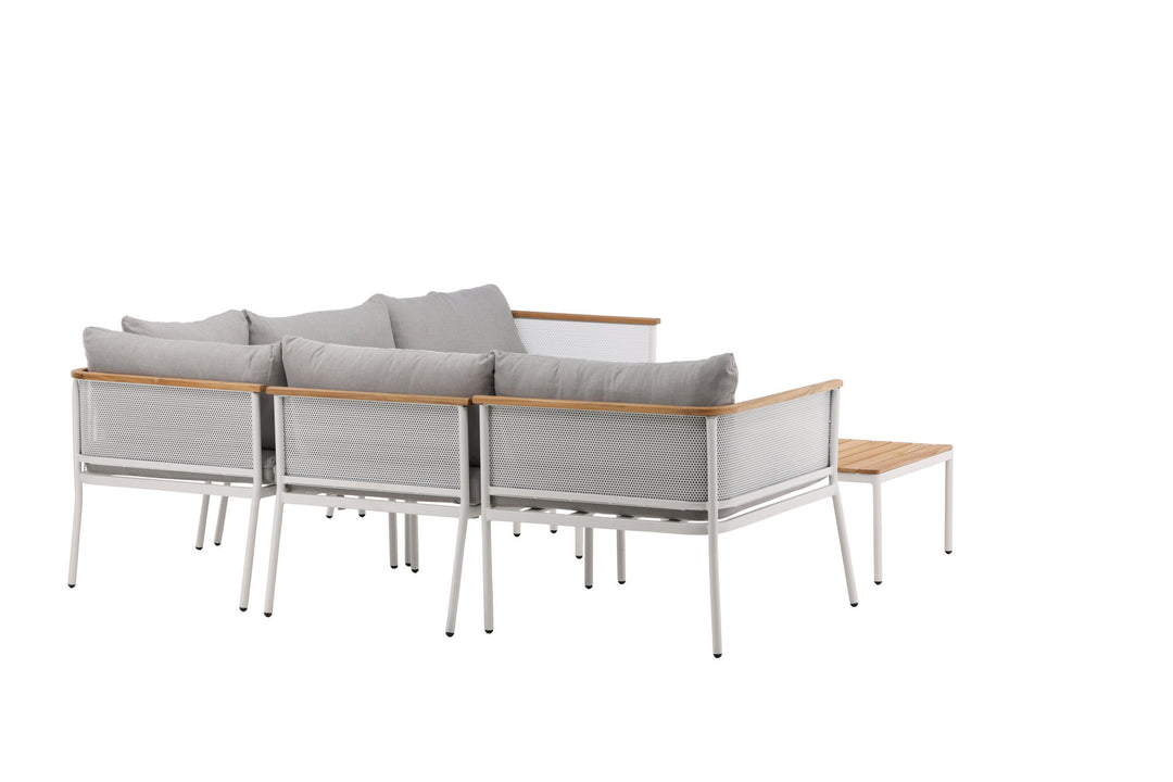 Venture Home Nettan Loungeset Steel - White / Light Grey