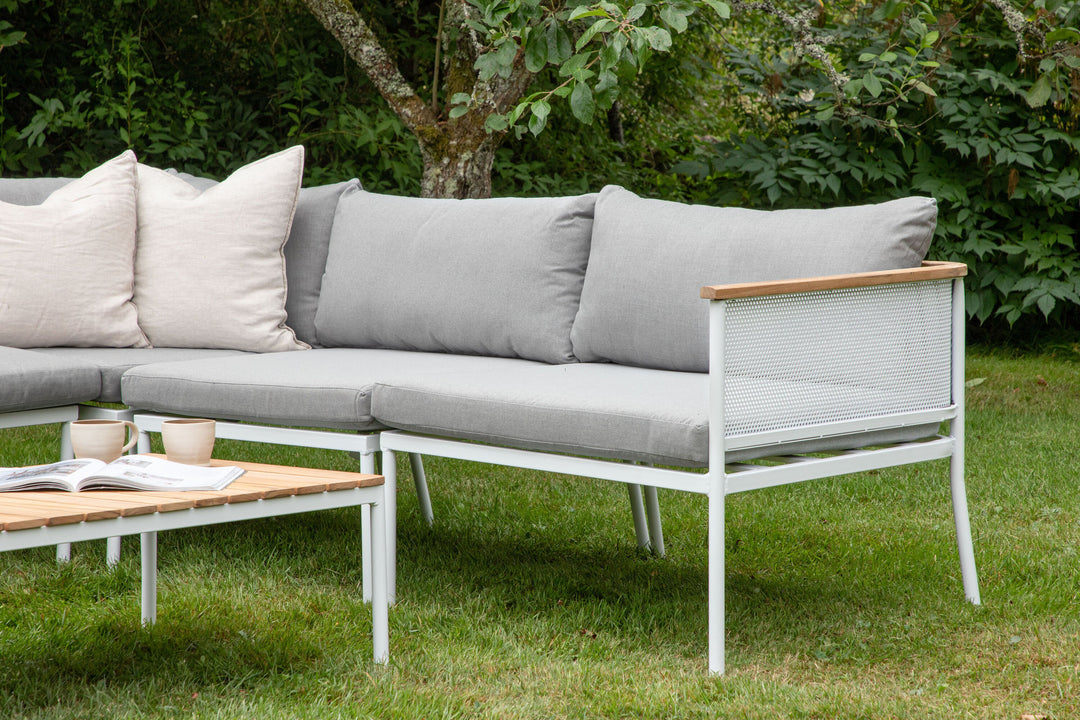 Venture Home Nettan Loungeset Steel - White / Light Grey