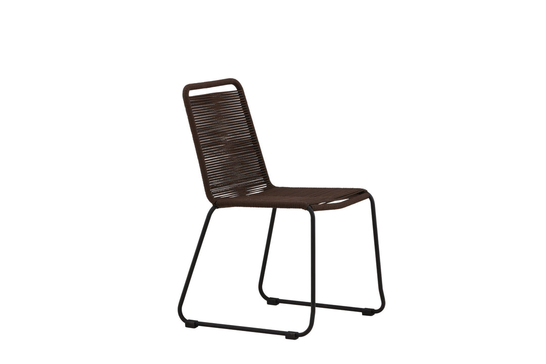 Venture Home Lindos Diningchair 2-pack Aluminium - Black /