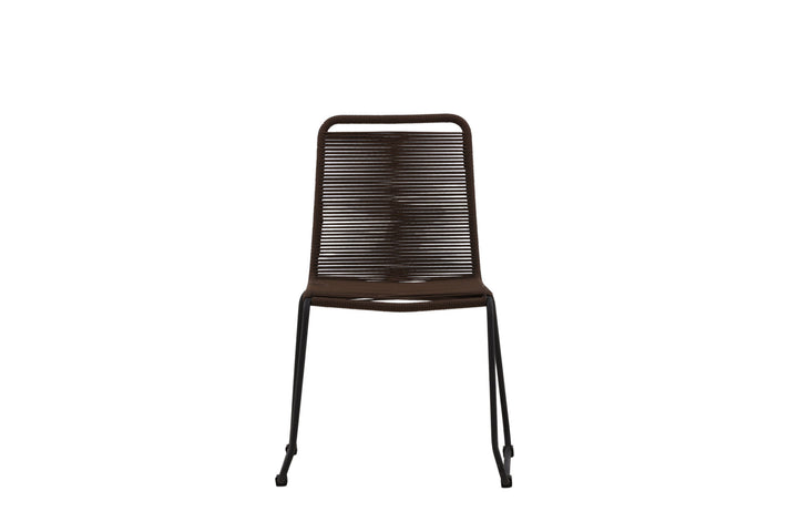 Venture Home Lindos Diningchair 2-pack Aluminium - Black /