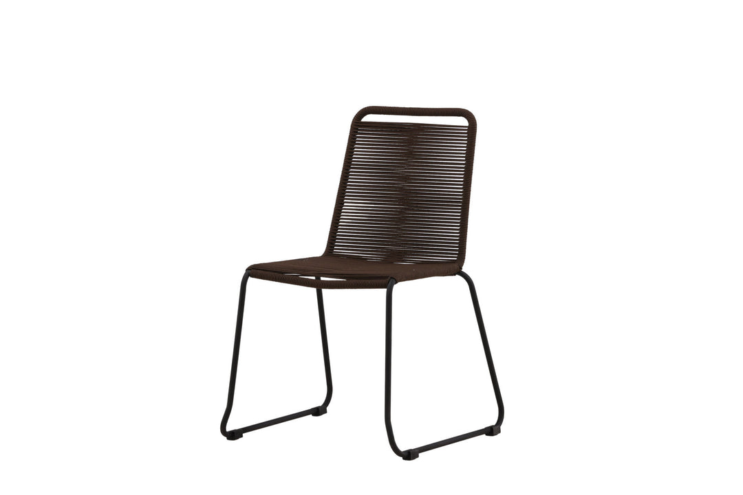 Venture Home Lindos Diningchair 2-pack Aluminium - Black /