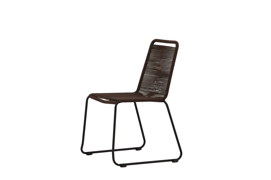 Venture Home Lindos Diningchair 2-pack Aluminium - Black /