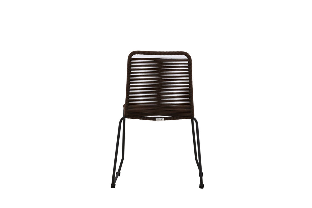 Venture Home Lindos Diningchair 2-pack Aluminium - Black /